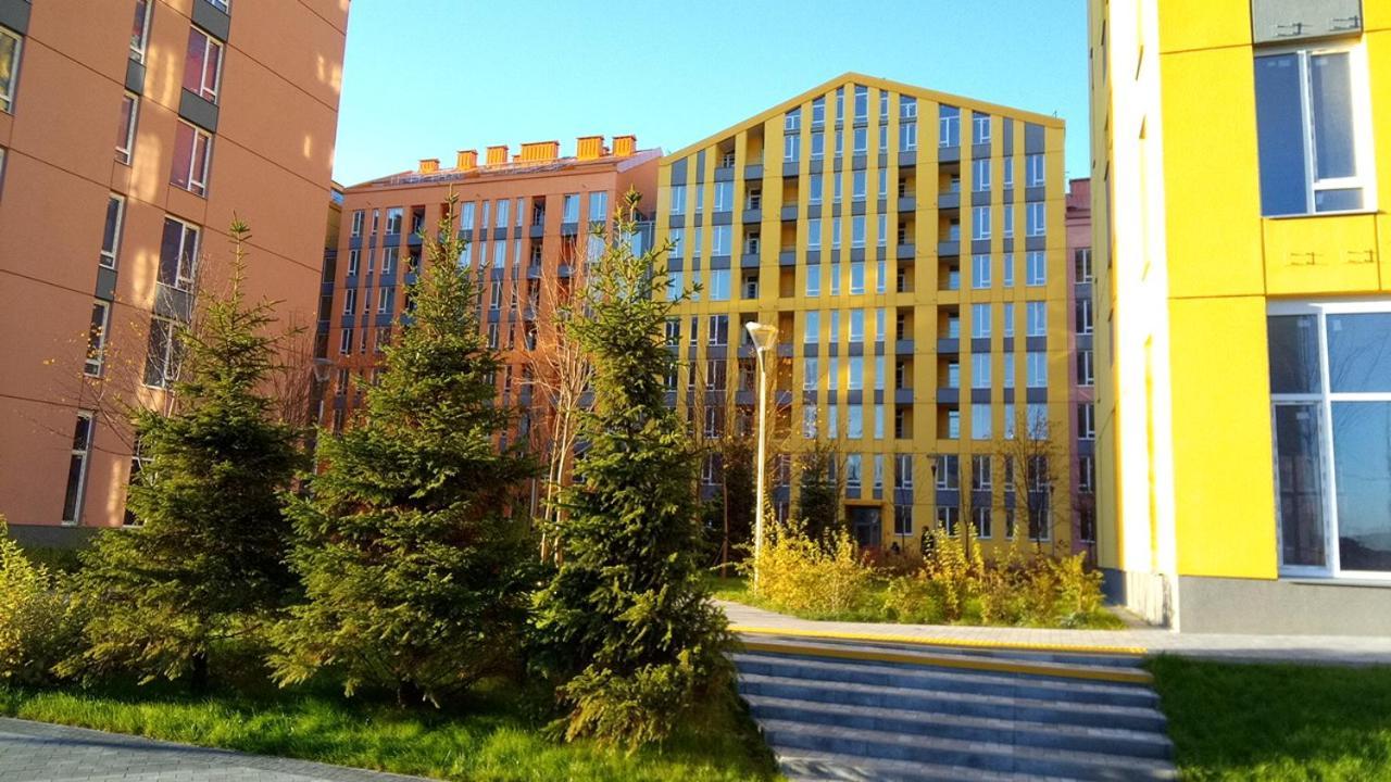 Loft Studio Apartment In The Gated Residential Complex Comfort Town Кт-05 Kiew Exterior foto