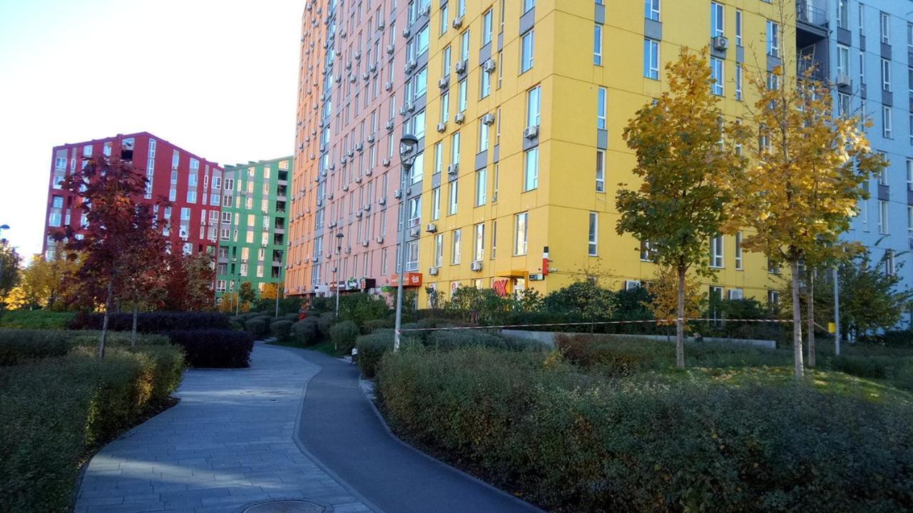 Loft Studio Apartment In The Gated Residential Complex Comfort Town Кт-05 Kiew Exterior foto